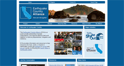Desktop Screenshot of earthquakecountry.org